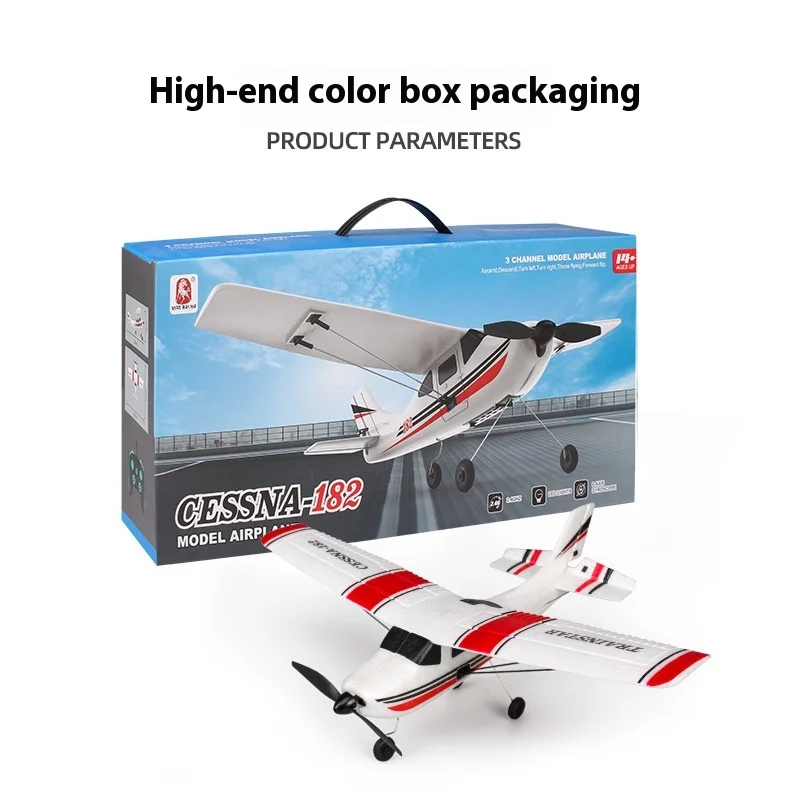 BM03 3CH RC Vliegtuig Vaste Vleugel Schuim Zweefvliegtuig RTF 2.4GHz EPO Aerobatic Modelvliegtuigen Hobby Vlucht Speelgoed gift