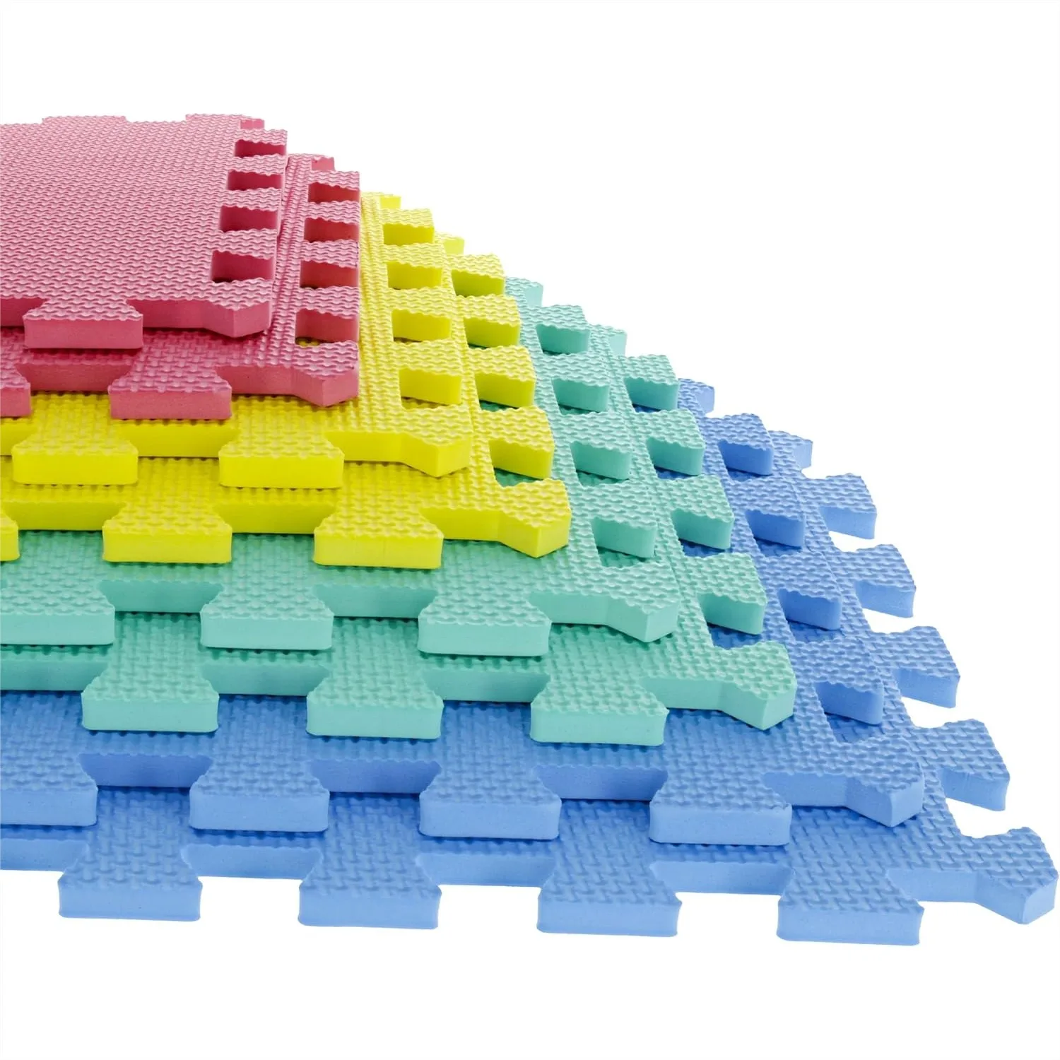 

Interlocking Foam Floor Mats 32-Piece Nontoxic Exercise Mat for Toddlers, Babies, Kids, Home Gym Use