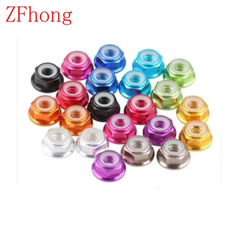 Colorful Aluminum Alloy Lock Nuts for RC Models