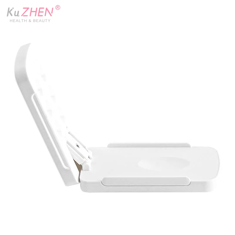 36W โคมไฟเล็บพับได้เครื่องเป่าเล็บขนาดเล็ก LED UV แบบพกพาโคมไฟแต่งเล็บที่บ้านพร้อมสาย USBC สำหรับเครื่องมือทำเล็บเจล