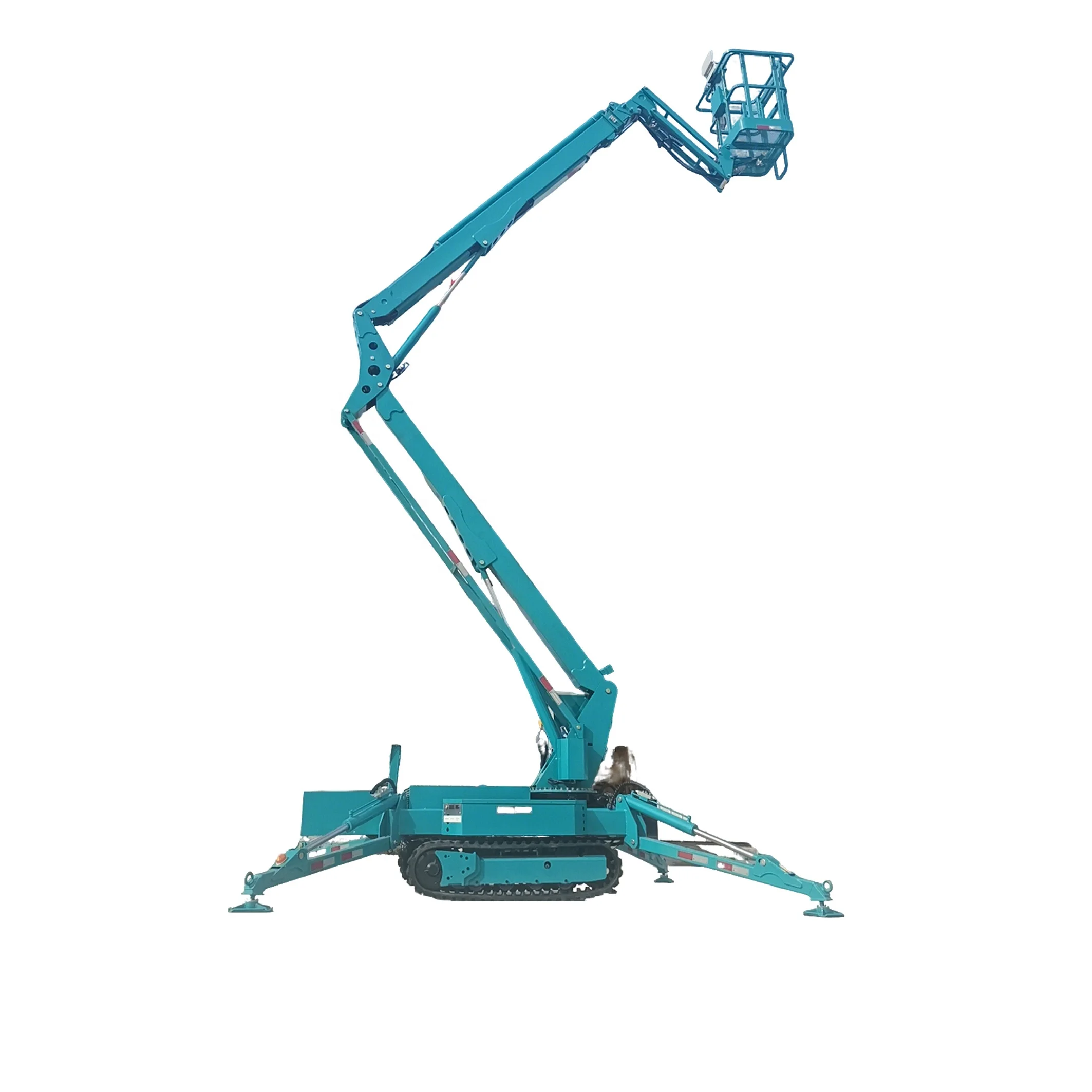 YG Customized Electric Powered Spider Crawler Lift For Zero Emission Operation