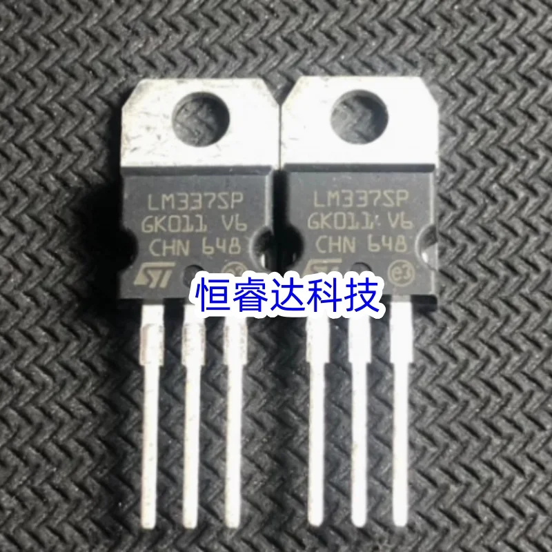 10Pcs 100% New Imported Original LM337 LM337SP TO-220 Adjustable Voltage Regulator / Regulated Power Supply