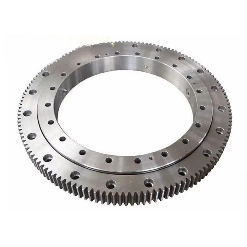 Industrial external tooth inner tooth excavator crane rotary rotary slewing bearing assembly