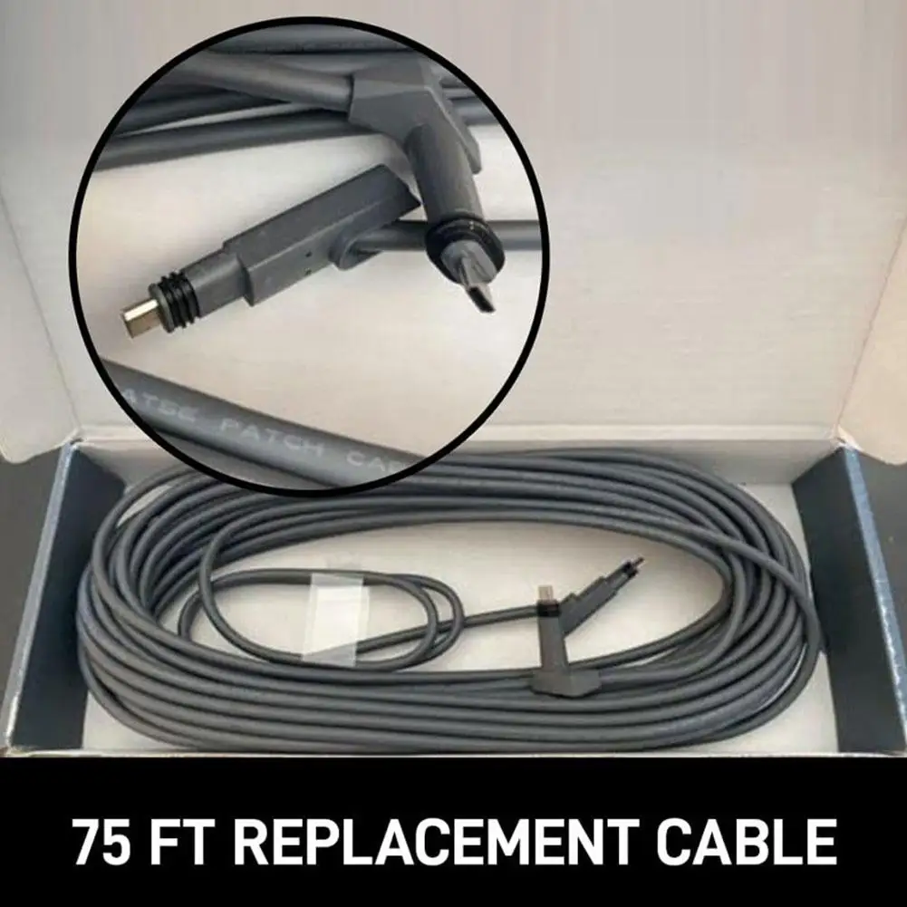 75/100ft Extension Web Cable For Starlink Satellite Cable Repair Kit ExtensionReplacement Built-in Shielding Oxygen-Free