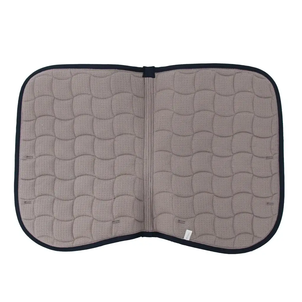 Cotton Quilted Horse Saddle Cloth Equestrian Saddle Pads with Piped Edge 69x50cm Horse Equipment седло для лошади