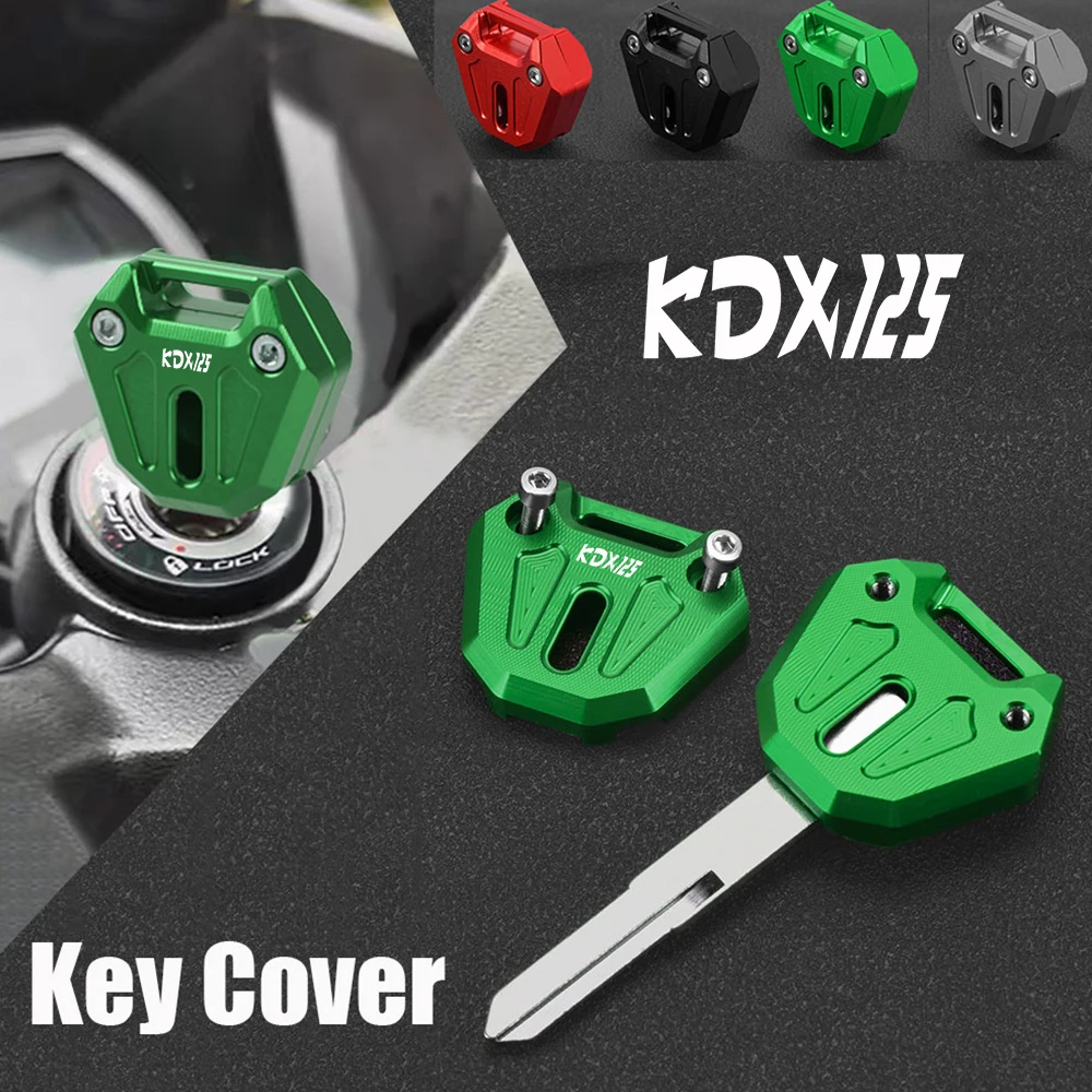 Motorcycle Key Case Cover Shell Fit For KAWASAKI KDX 125 KDX125 SR KDX 125SR 1990 1991 1992 1993 1994 1995 1996 1997 1998 1999