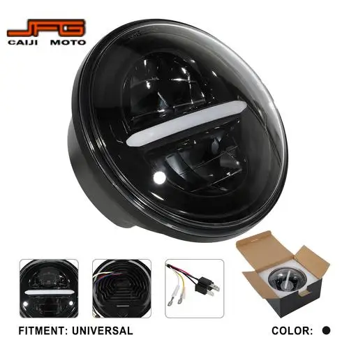 

7 inch 5.75 inches Headlight Universal LED Headlamp For KTM Honda Kawasaki Suzuki Off-Road Bike Motorbike Motocross Parts