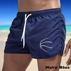 Shorts de sport de mode respirants pour hommes Fitness Running viser à séchage rapide Été Mince Entraînement viser de plage S-3XXL