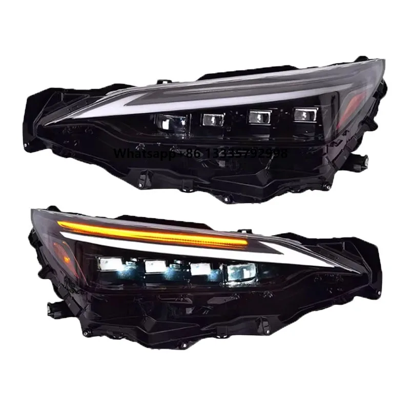 

Modified Headlamps for Lexus NX260 2022-2025 Upgraded High Configuration 4 Eyes LED Headlight for Lexus NX350h+ Auto Parts
