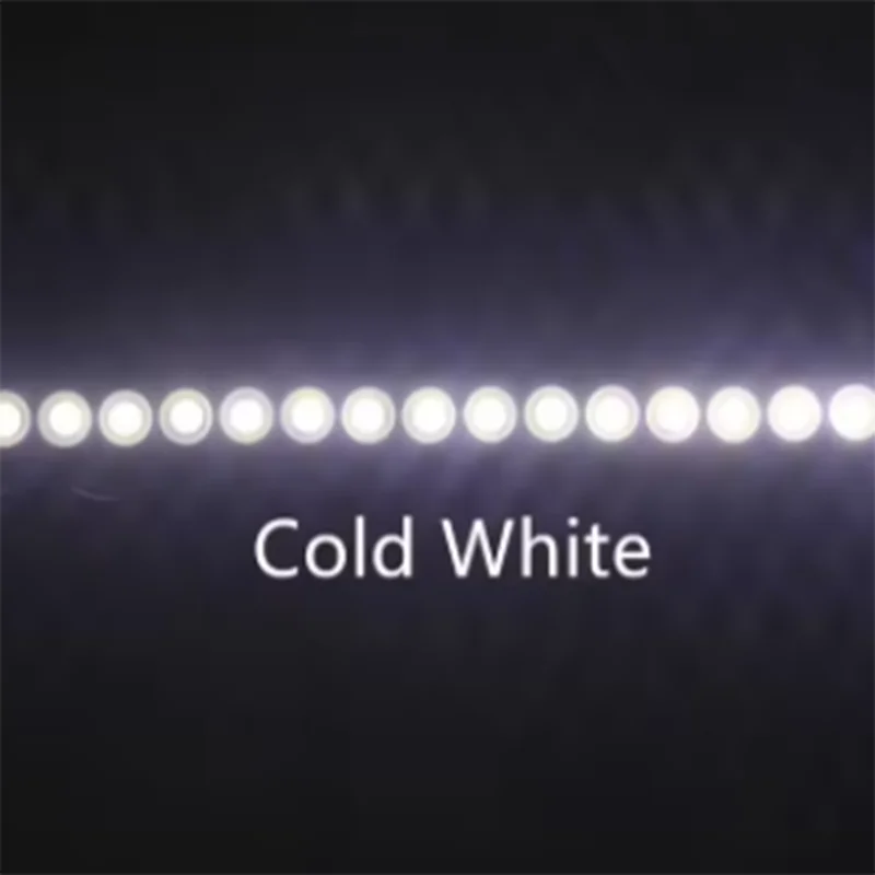 20 Buah Modul LED 12V Lampu COB Desain Iklan Lampu Latar Tanda Toko Spanduk Putih Hangat Merah Biru Kuning Merah Muda IP65 Tahan Air