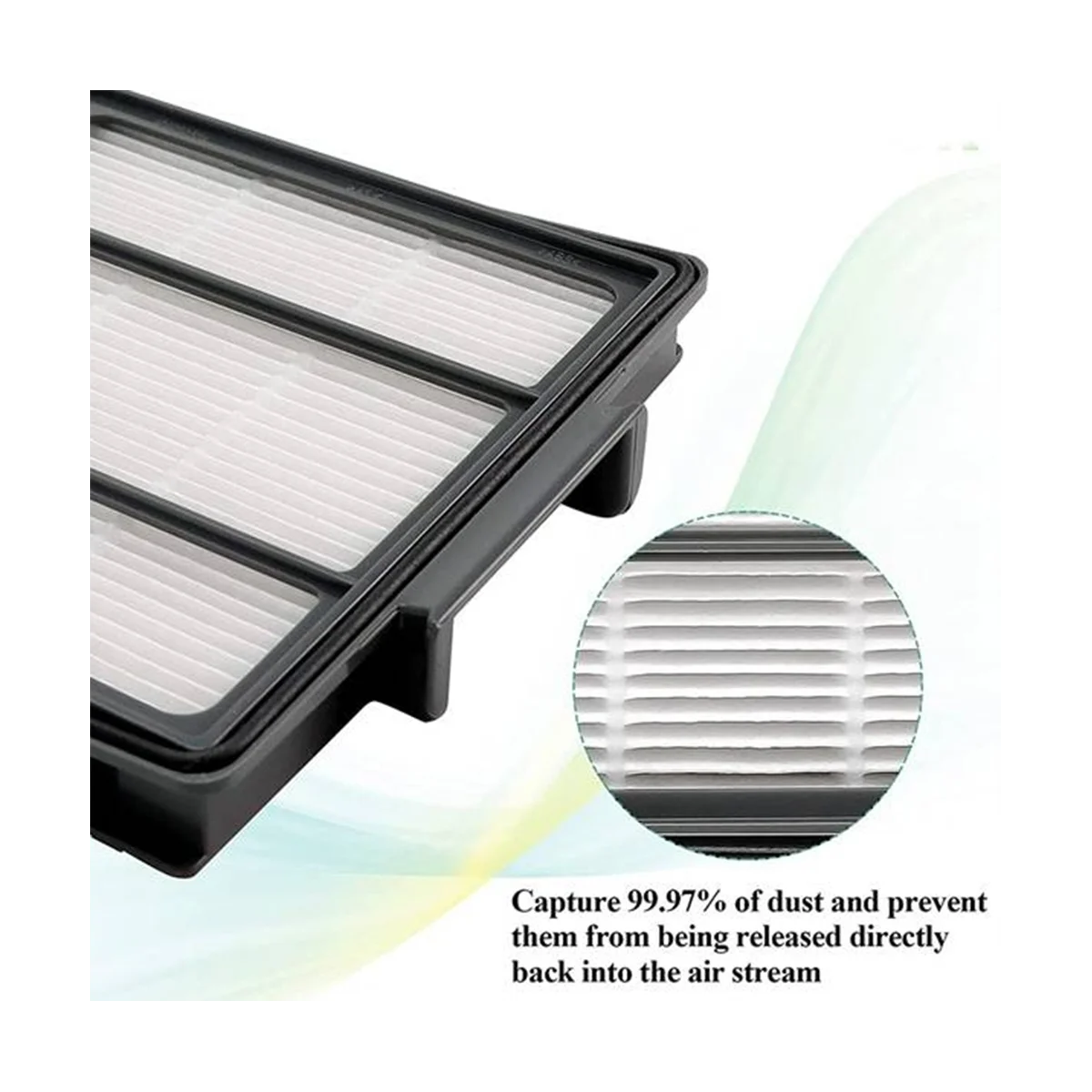 Filtro de repuesto Compatible con ION Robot R85 RV850 S87, accesorios para aspiradoras, piezas de repuesto