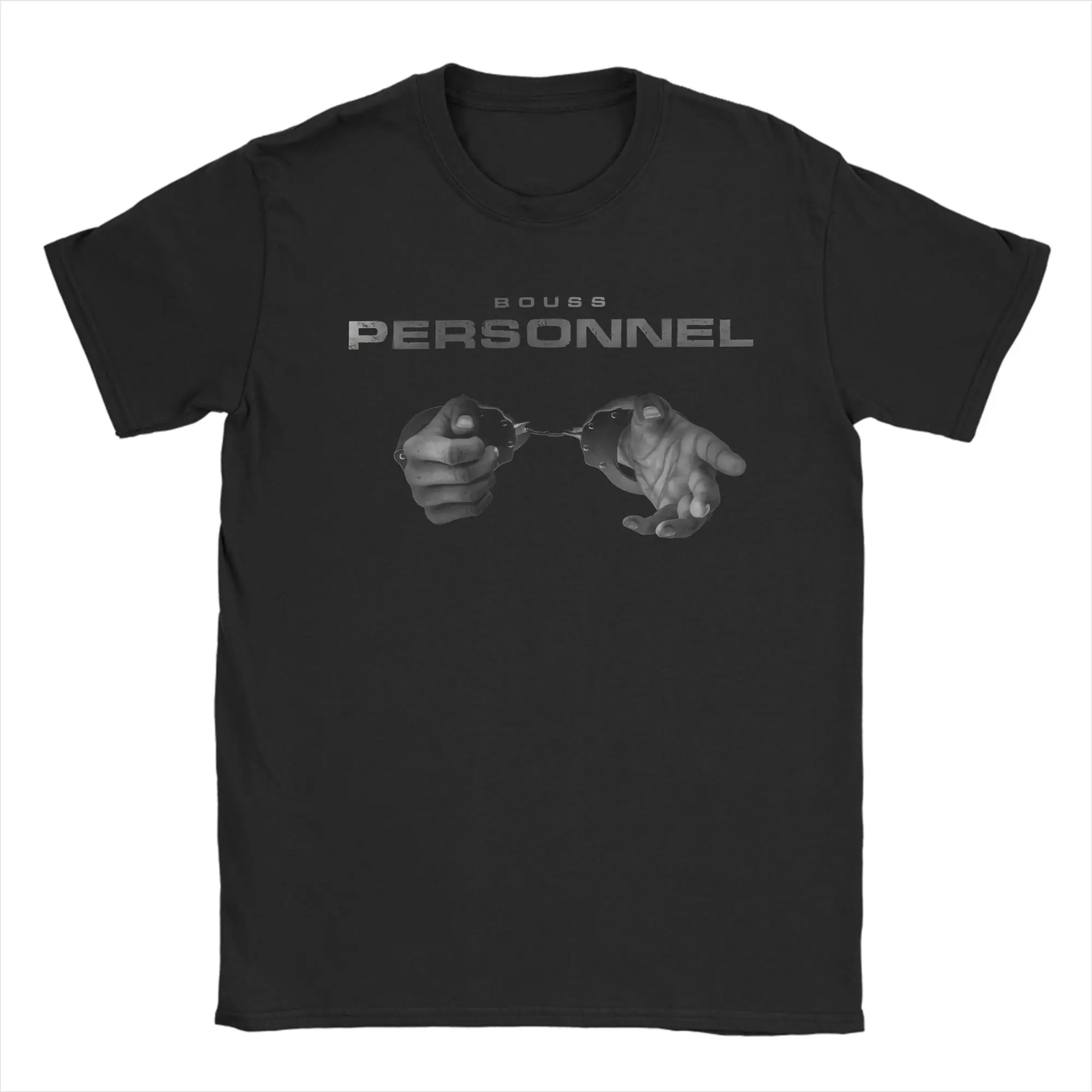 Personnel B-Bouss Song Cotton T Shirt For Man Summer  Classic T-Shirts O Neck Hip Hop Tees Oversize Wholesale Tops