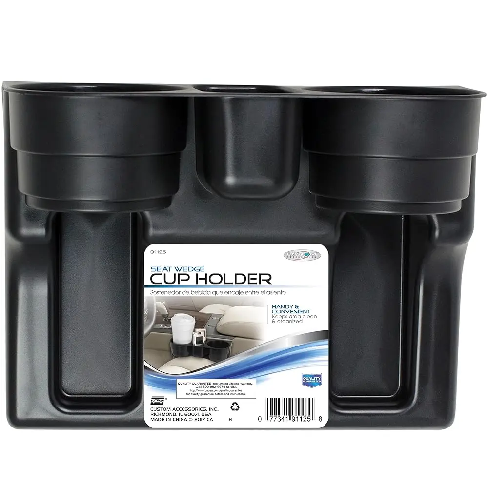 

Free Shipping Black Seat Wedge Cup Holder