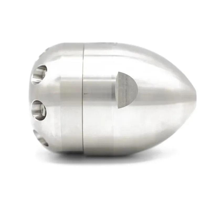 

High Pressure Rotating Ceramic Core Sewer Jetter Drain Cleaning Nozzle Parts for Cleaning Equipment