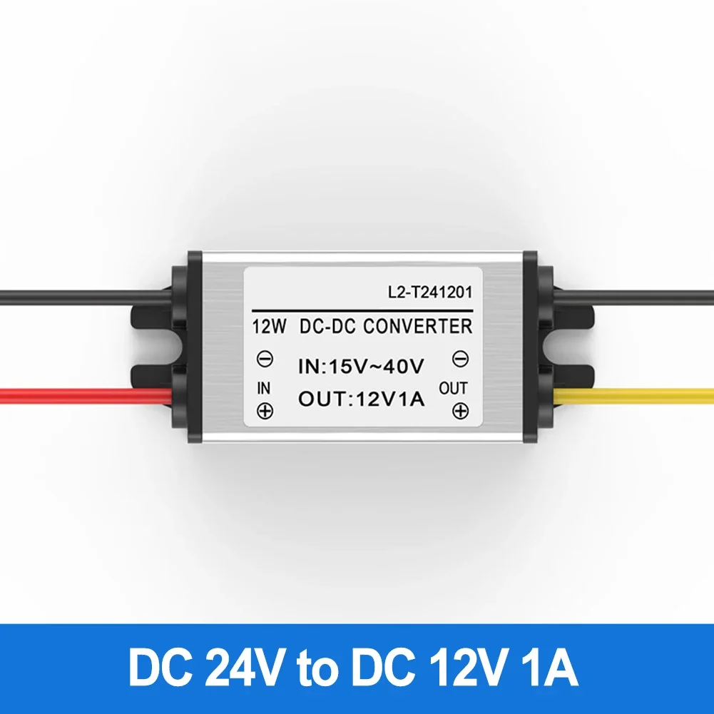 

High Efficiency Converter 24V To 12V Converter Input Voltage Range 15-40V Over-current Protection For Outdoor Electronics
