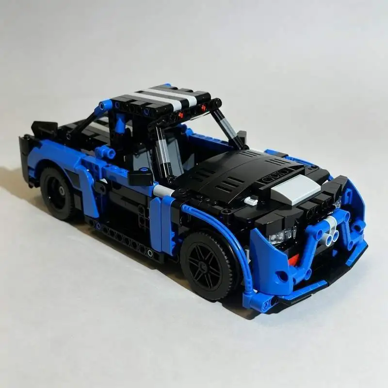 678PCS Convertible Sports Car Building Blocks Model Diy Assembly Toy Creative Vehicle Construction Racing Display Birthday Gift