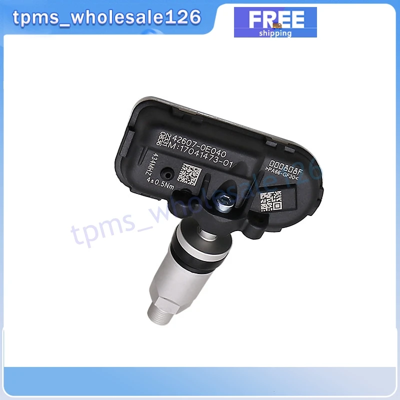 4PCS/Lot Car Tire Pressure Monitor System Sensor 42607-0E040 For 2021 2022 Toyota Sienna Highlander TPMS 434MHZ 426070E040