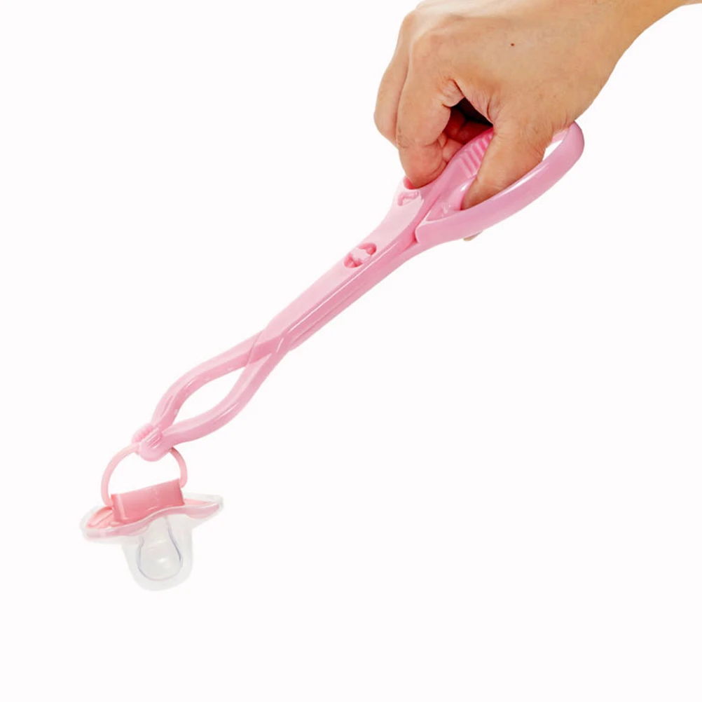 

Feeding-Bottle Clamp Durable Lightweight Anti-Slip Home Use Detachable Silicone Pacifier Tong Bottle Clip Baby Feeding Supplies