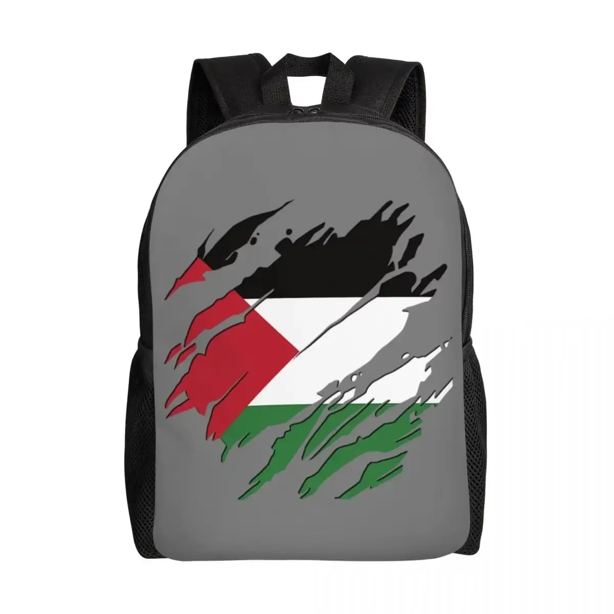 Custom Palestinians Keffiyeh Pattern Backpacks for Men Women School College Students Bookbag Fits 15 Inch Laptop Tradition Bags
