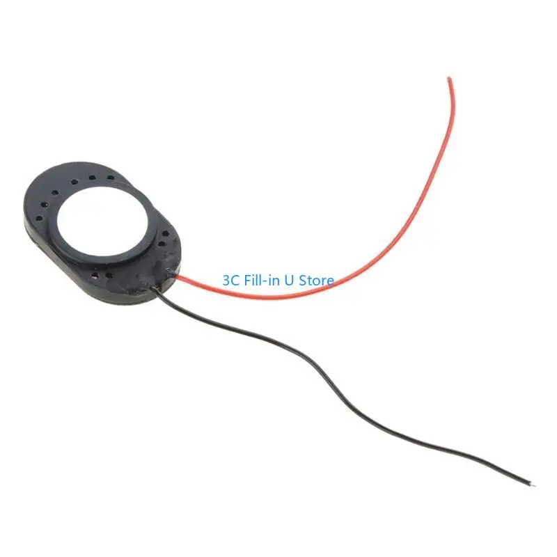 G8TA 2PCS MINI 2415 8OHM 1W مكبرات الصوت مع كابل لإصلاح DIY