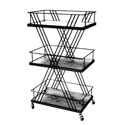 

Japanese Style Multifunctional Trolley Modern Designer Beauty Salon Trolley Barber Shop Storable Furniture Skjuta En Vagn