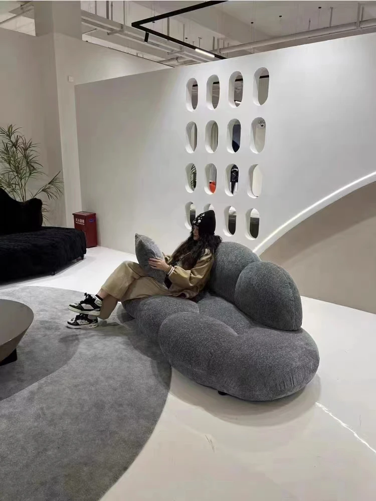 Cloud sofa, personality special shape, reception sofa