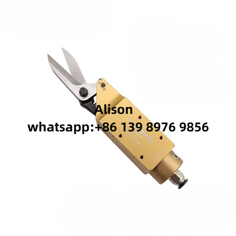 

VLASHIN AM-10/100S Pneumatic Misalignment Scissors Professional Cutting Mask Cotton Thread Elastic Cotton Pneumatic Scissors