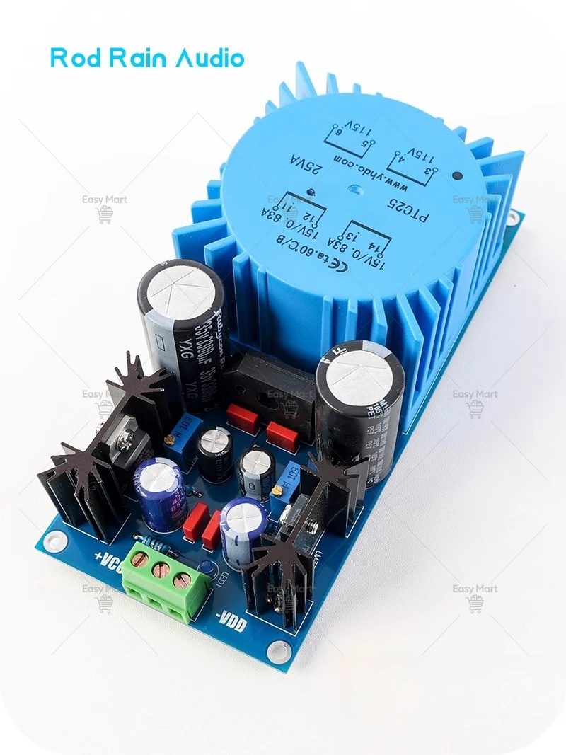 Output Adjustable Voltage Regulator Circuit Board Kit