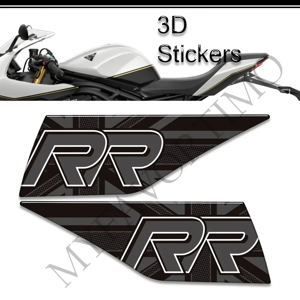 

For Triumph Speed Triple 1200RR 1200 RR 2019-2023 Motorcycle Stickers Gas Fuel Oil Kit Knee Tank Pad Grips