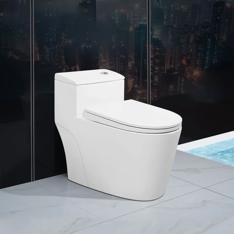 for Hotel Apartment Home Bathroom Project Decoration Ceramic Toilet Super Swirl Flush Floor Row Adult Toilet