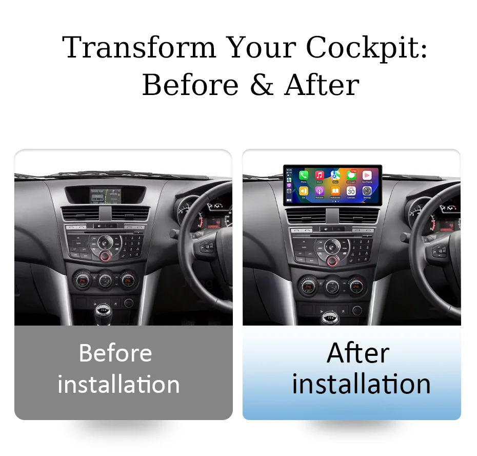 for Mazda BT-50 2015-2020 12.3