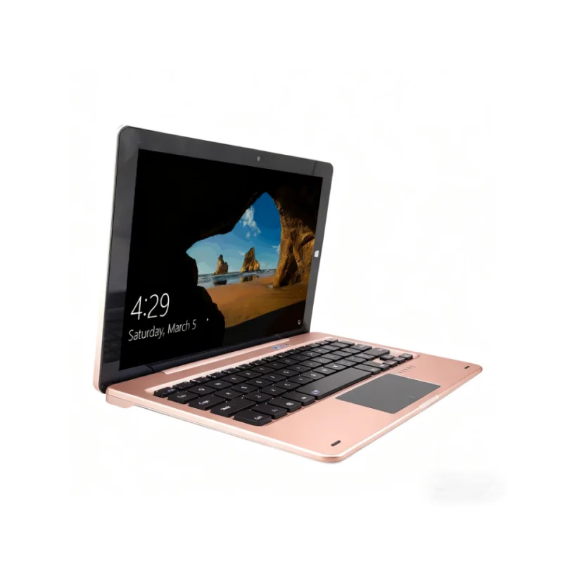 كمبيوتر لوحي صغير 2 في 1 مقاس 10.1 بوصة X3 ويندوز 10 رام 4 جيجابايت/2 جيجابايت رام 32 جيجابايت 1280*800 IPS HDMI كاميرا مزدوجة لوحة مفاتيح لرسو السفن هدية