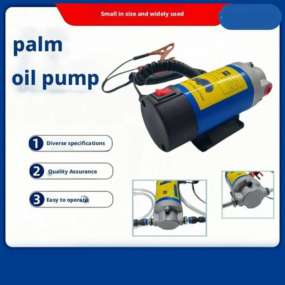 12V/24V Portable Oil Pump Electric Gear Oil Extractor Oil Transfer Pump With Outlet Hose For Cars Motorcycles Marine