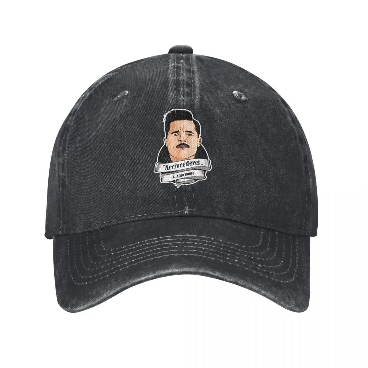 Washed Men's Baseball Cap Lt. Aldo Raine Trucker Snapback Caps Dad Hat Inglourious Basterds Golf Hats