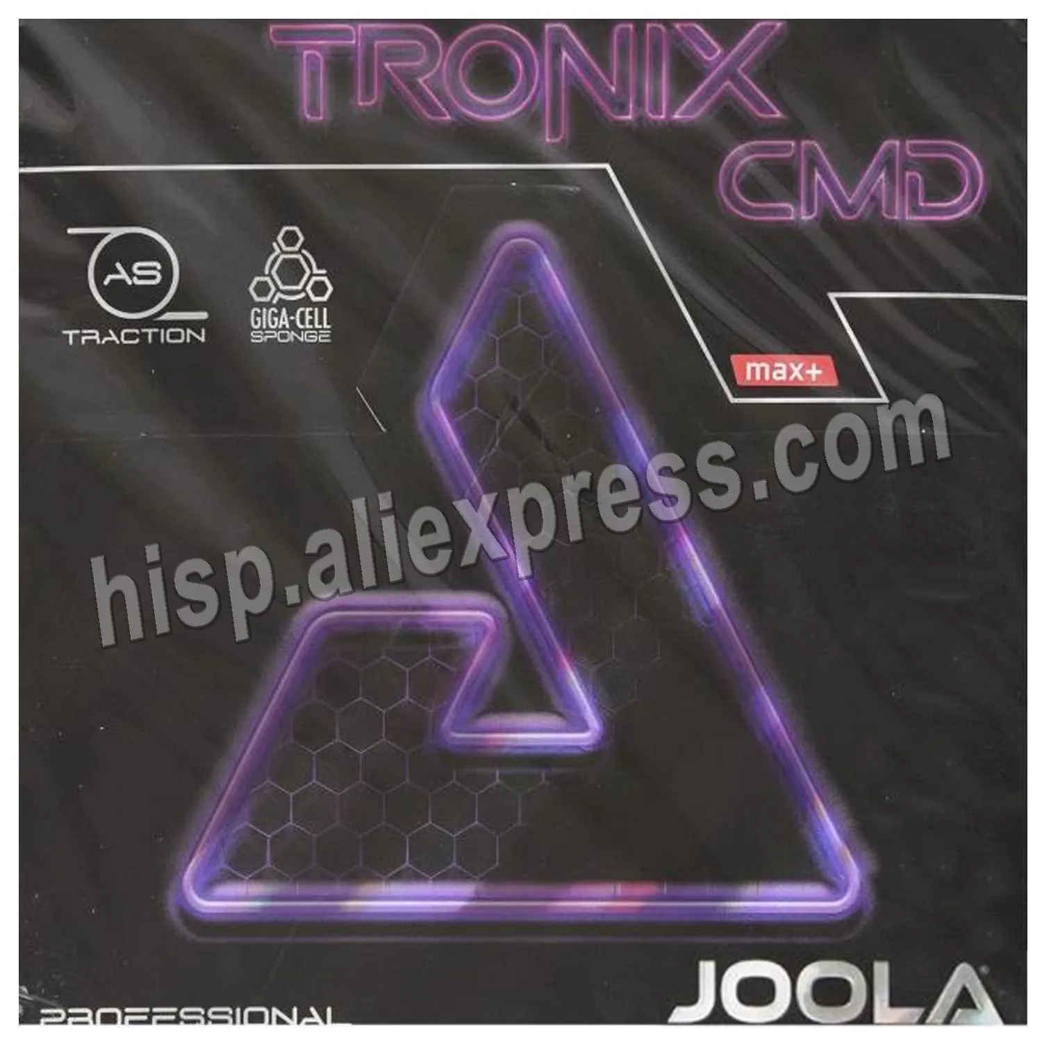 JOOLA TRONIX CMD tenis de mesa, goma, espinillas en esponja de Ping Pong