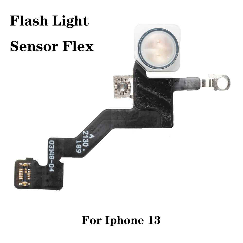 JoeeStore-Sensor de luz de Flash ambiental de distancia de proximidad, Cable flexible LED para iPhone 13, 12 Pro Max, 12 Mini, piezas de reparación,