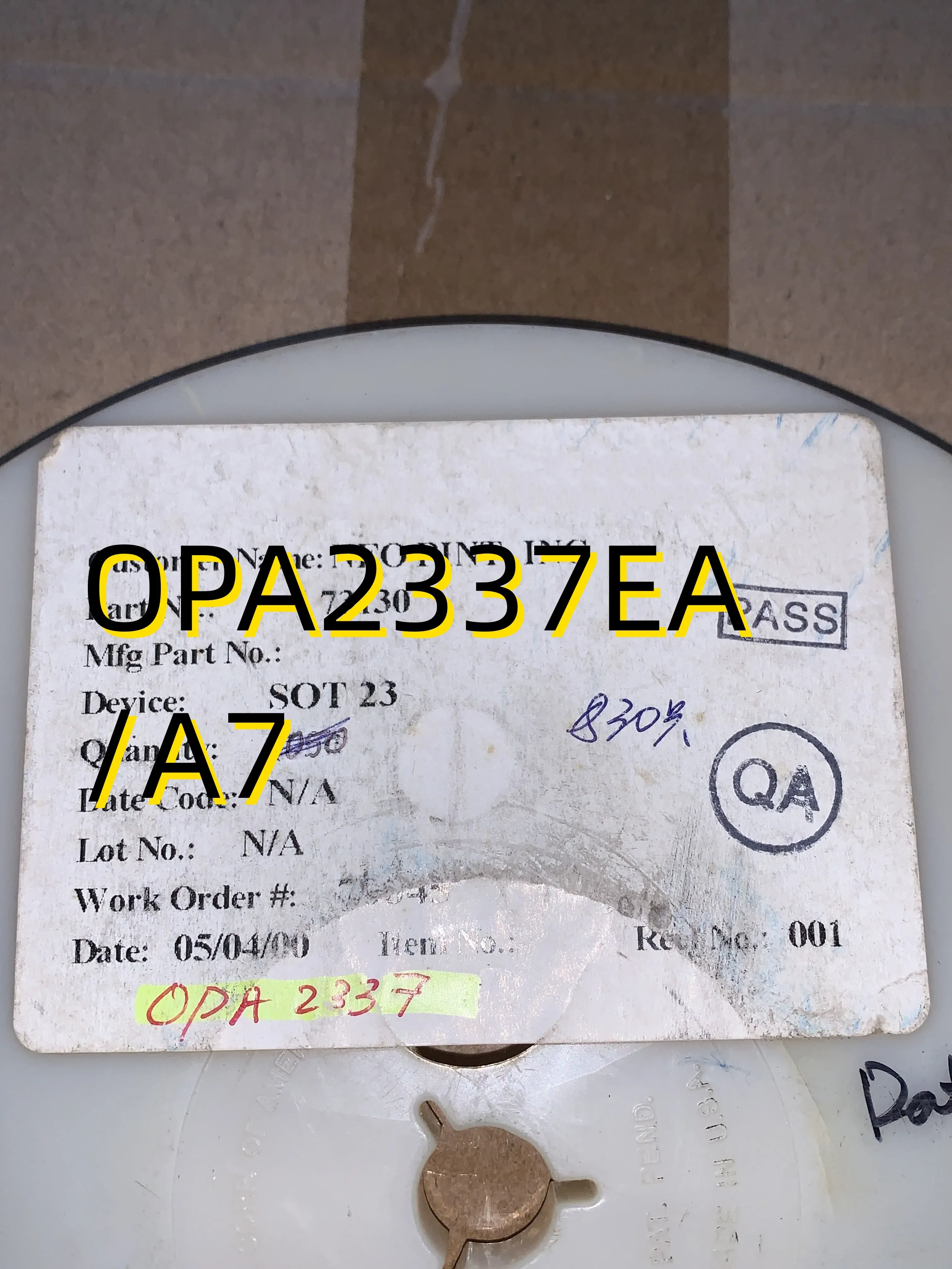 

OPA2337EA /A7