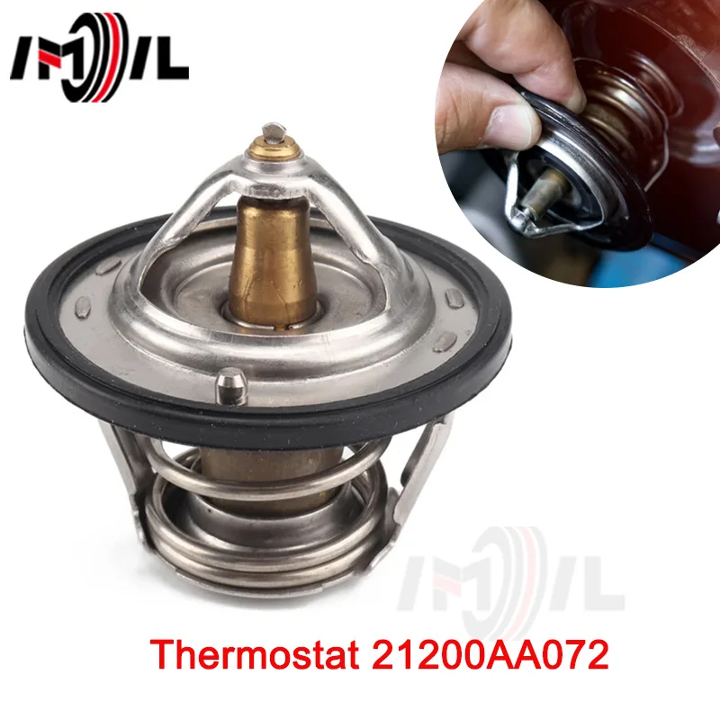 New Genuine Engine Thermostat With Gasket Kit 21200AA072 For Subaru Legacy Forester Outback Impreza WRX 21200AA071 21200AA070