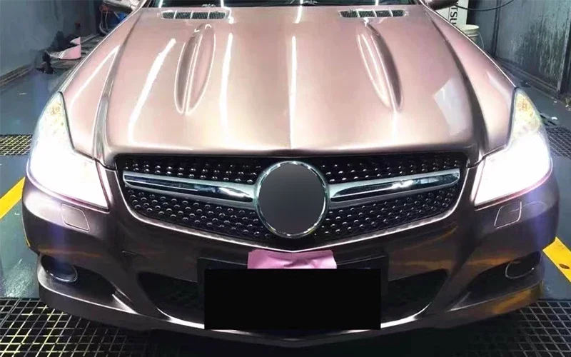 For Mercedes Benz R230 SL Class SL300 SL350 SL500 SL550 SL600 2010-2012 Diamond Style Modification Front Grille Auto Parts Grill - view 4
