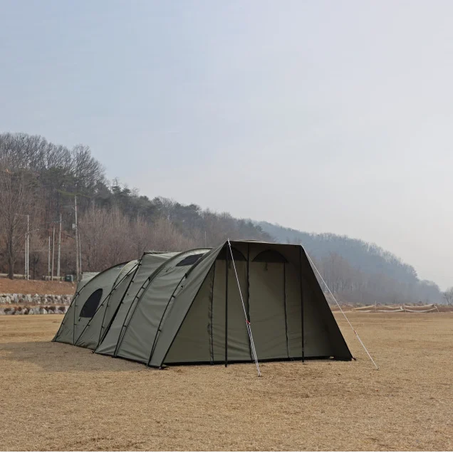 Camping Family Tent Large-scale Family 4 Person Outdoor Customized Waterproof Poles Channel Hot-selling Tents