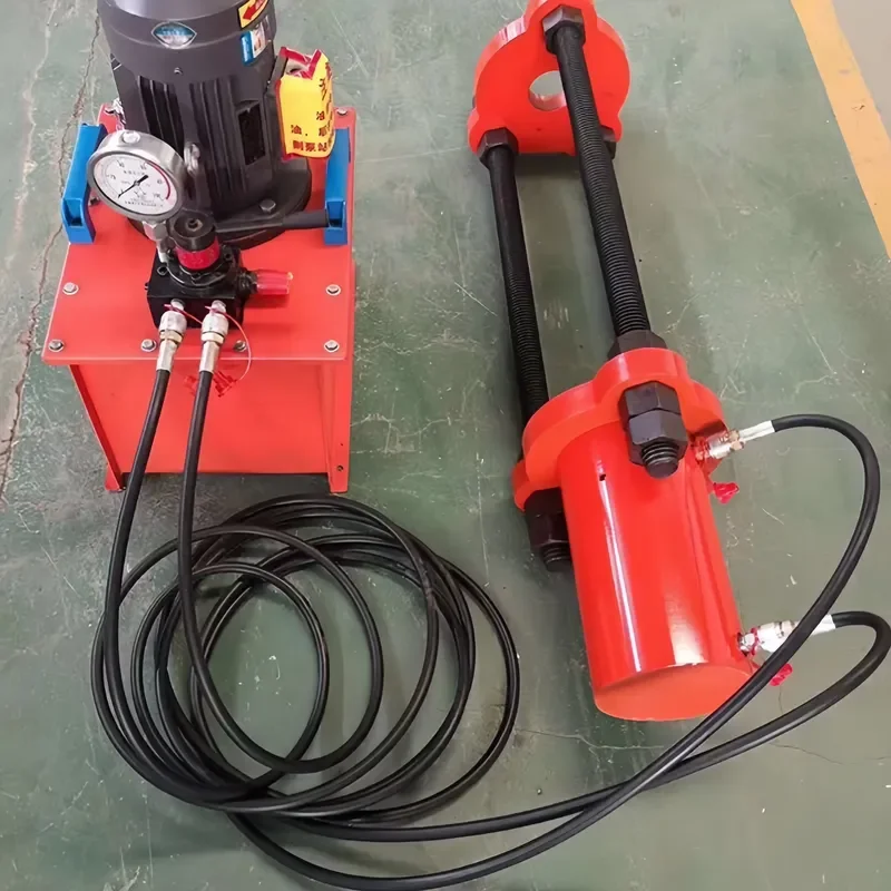 100T 120T 150T Portable Track Pin Disassembly Machine Excavator Bush Press Machine