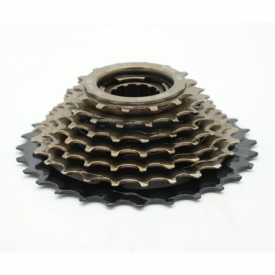 Manufacture Wholesale Cassette 7Speed Durable Bicycle Cassette For Road Bike And MTB 14-28T