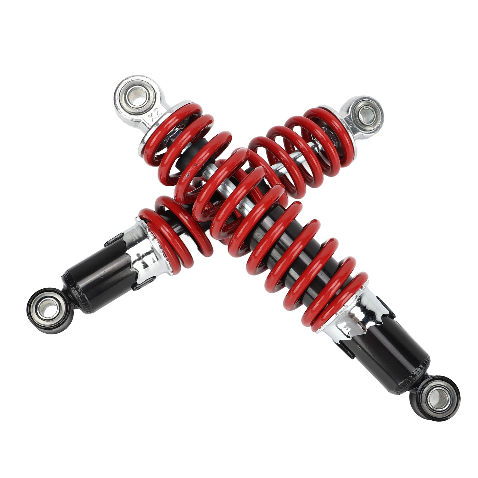 2 Pcs Motorcycle Rear Suspension Air Shock Absorber 280mm Suspension Damperfor 50cc ‑125cc Dirt Pit Bike ATV Go kart