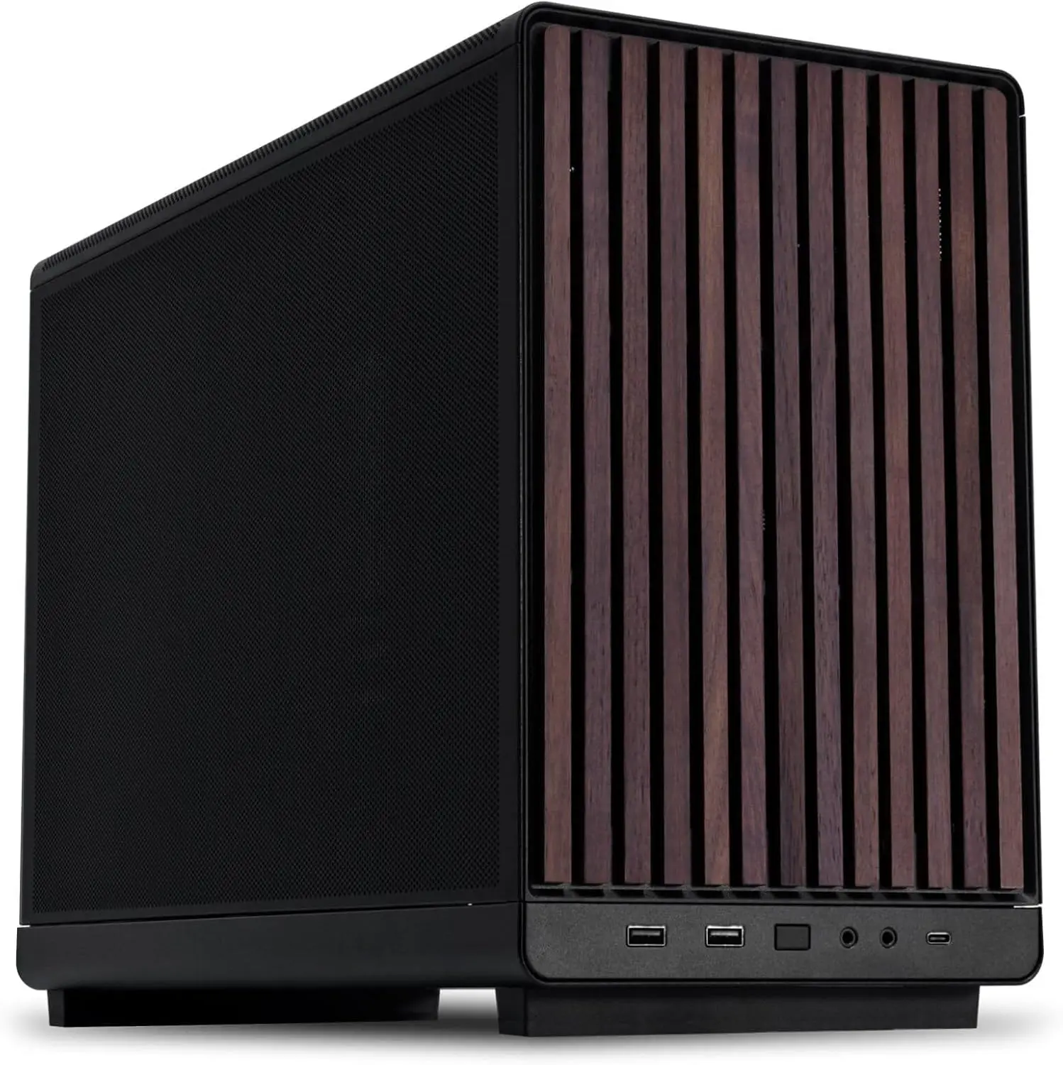 

Micro ATX Chassis with Wood Front Panel, Supports 360mm AIO, Modular Design for M-ATX/ITX Motherboards, DAN Cases Collaboration