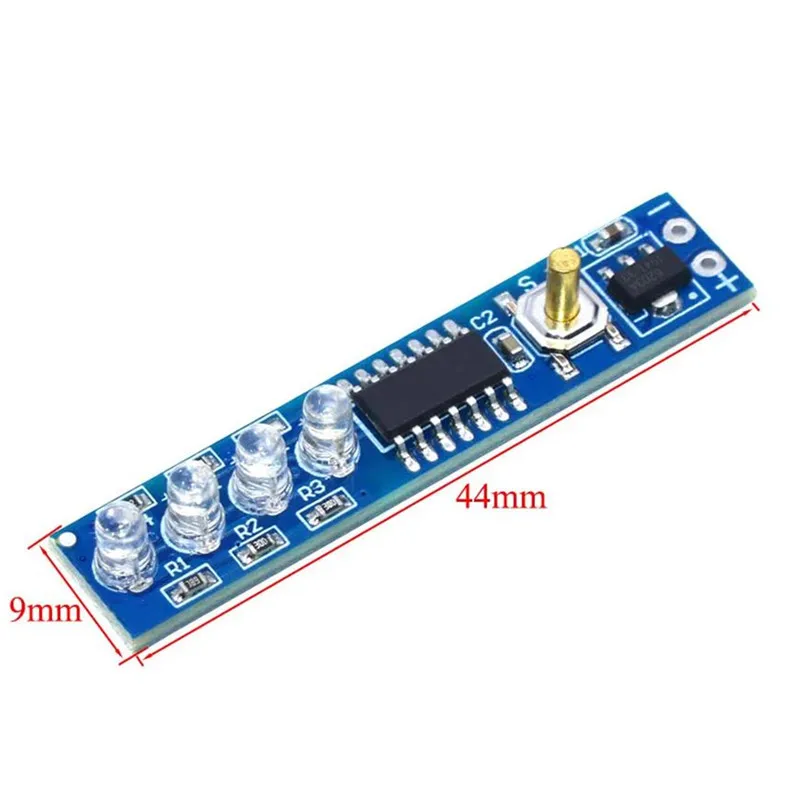 1S 2S 3S 4S Single 3.7V 18650 Lithium Battery Capacity Indicator Module Percent Power Level Tester LED display board