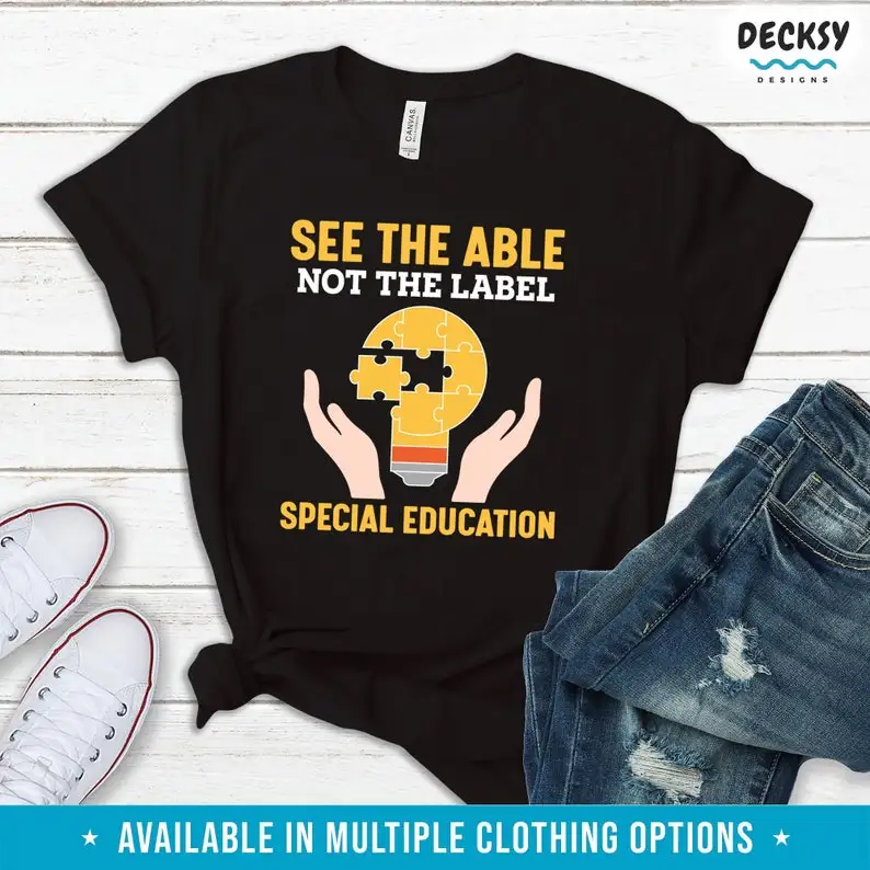 

Special Education Teacher Shirt Sped Graduation Gift Autism Awareness Sweater Crew Plus Size Sweatshirt y2k aesthetic