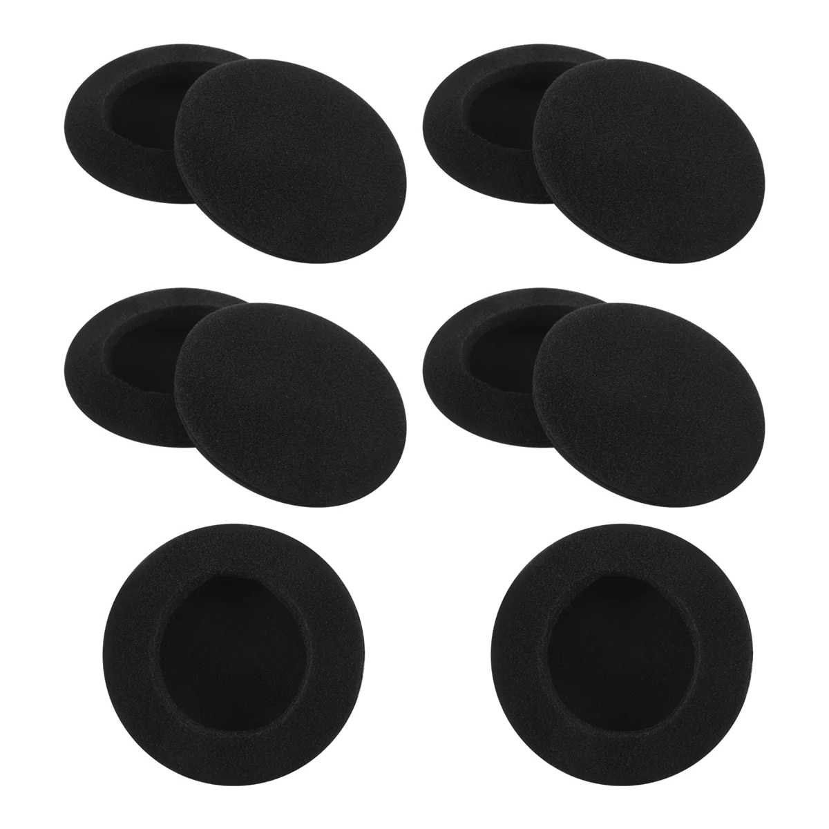 Thickened Earphone Cover Ear Pad Earmuff, Sponge Cover, 60mm Replaceable Headphone Accessory Protective Cover, Universal