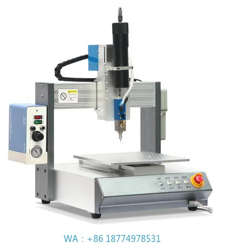 Epoxy Resin Glue Binding Robot Desktop Factory Price 2020 Hot Sell Automatic Glue Dispensing Dispenser Machine With