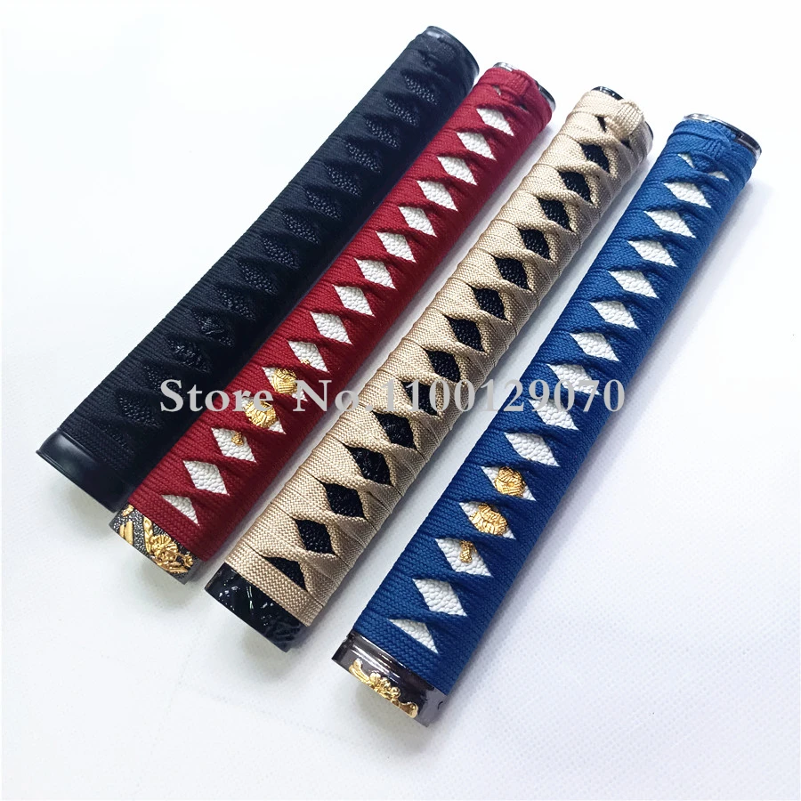 15cm 20cm 26cm 30cm 35cm Handmade Japanese Samurai Sword Handle Tsuka Kirsite Tsuka/Fuchi Kashira Nice Katana/Wakizashi DIY Acce