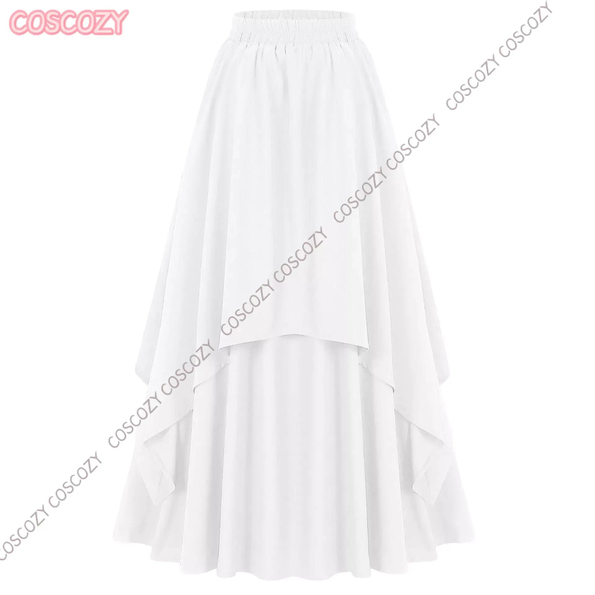 Renaissance Pirate Skirt Women Medieval Cosplay Ruffles Skirts Halloween Event Cosplay Costume